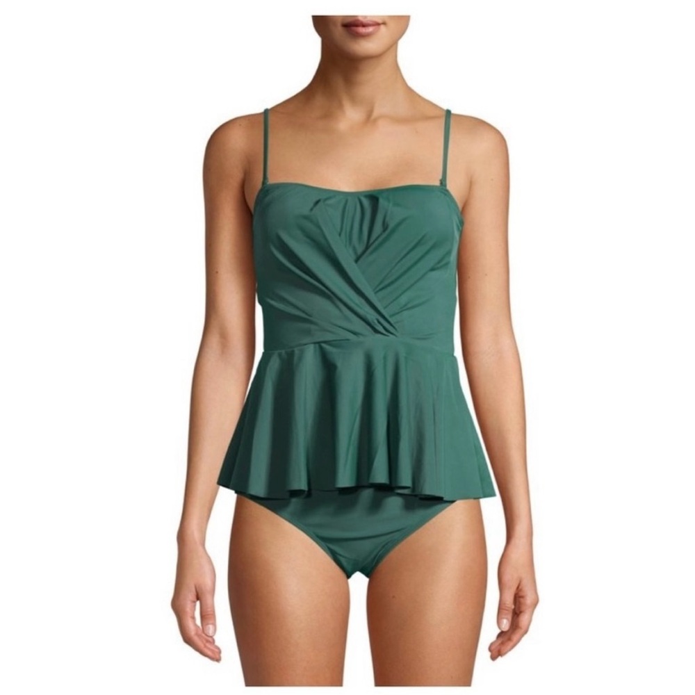 Elegant Green Women's Swimwear